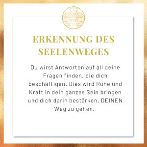 Seelenweg Erkennung des Seelenweges. Du wirst Antworten auf all deine Fragen finden, die dich beschäftigen. Dies wird Ruhe und Kraft in dein ganzes Sein bringen und dich darin bestärken, DEINEN Weg zu gehen.
